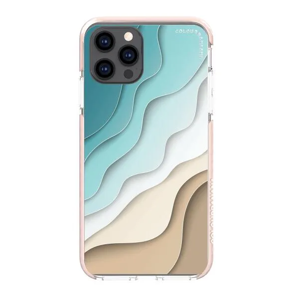 iPhone Case - Abstract Blue Sea And Beach