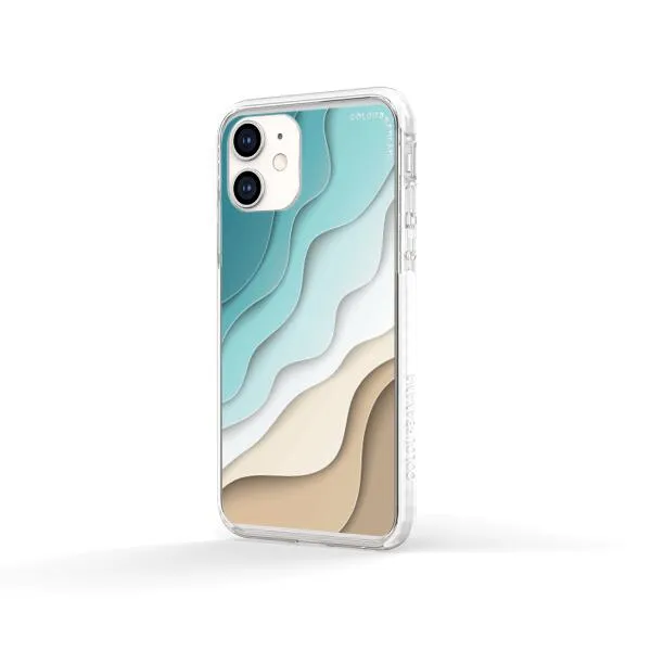 iPhone Case - Abstract Blue Sea And Beach
