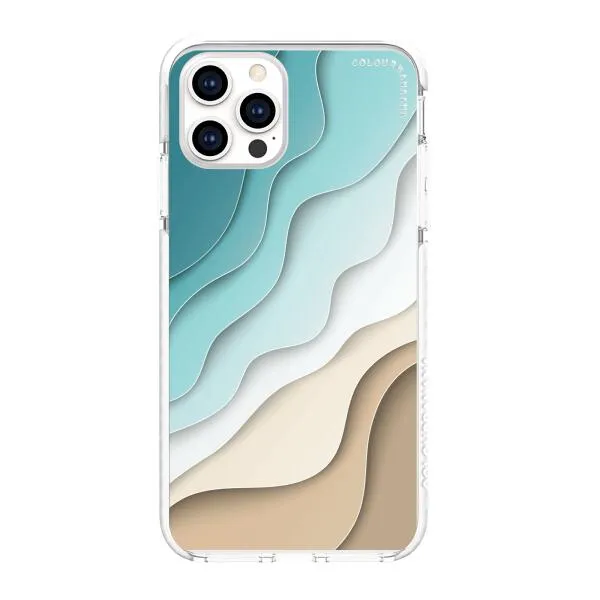 iPhone Case - Abstract Blue Sea And Beach