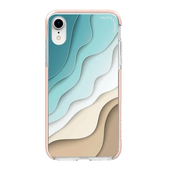 iPhone Case - Abstract Blue Sea And Beach