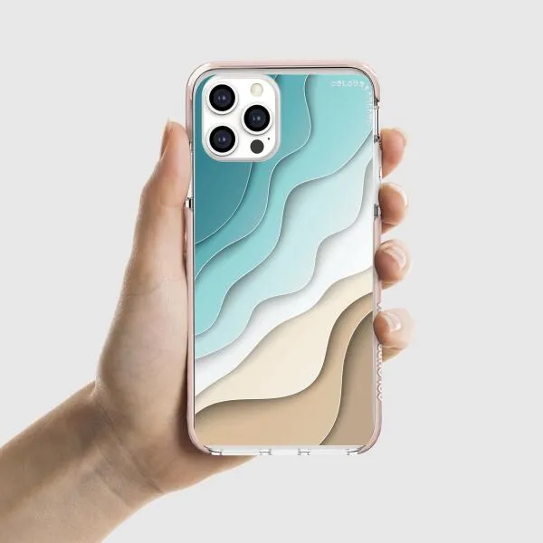 iPhone Case - Abstract Blue Sea And Beach