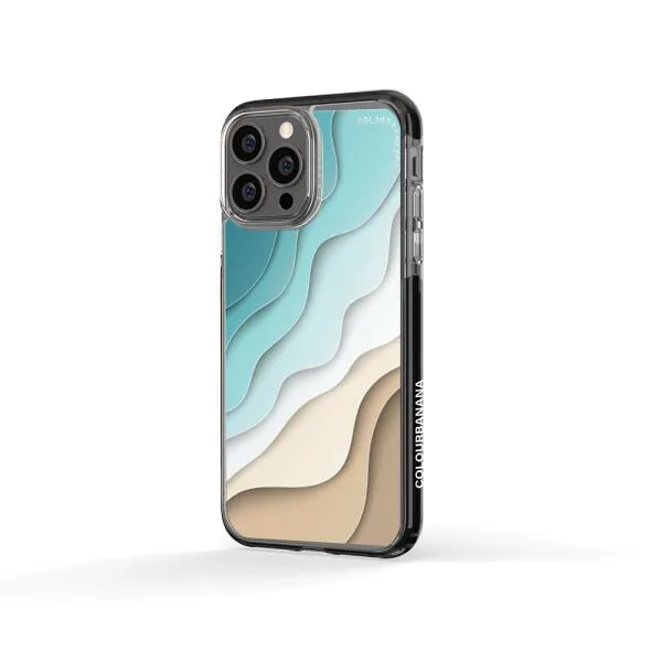 iPhone Case - Abstract Blue Sea And Beach