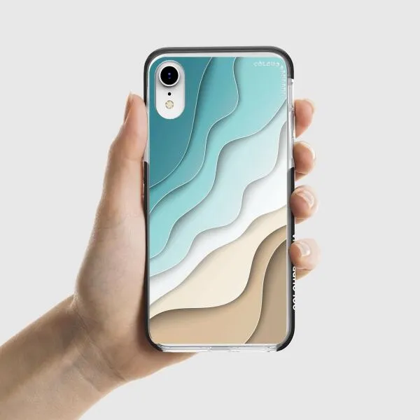 iPhone Case - Abstract Blue Sea And Beach