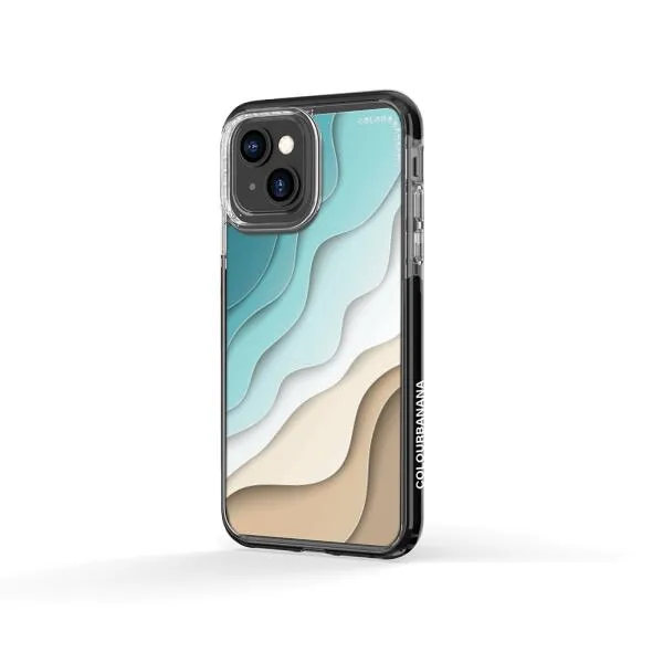 iPhone Case - Abstract Blue Sea And Beach