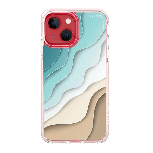 iPhone Case - Abstract Blue Sea And Beach