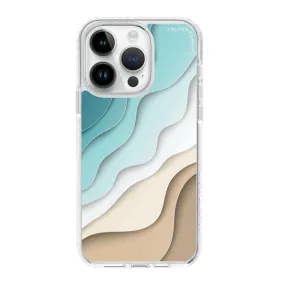 iPhone Case - Abstract Blue Sea And Beach