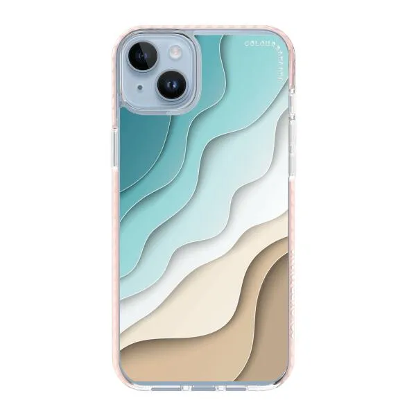 iPhone Case - Abstract Blue Sea And Beach