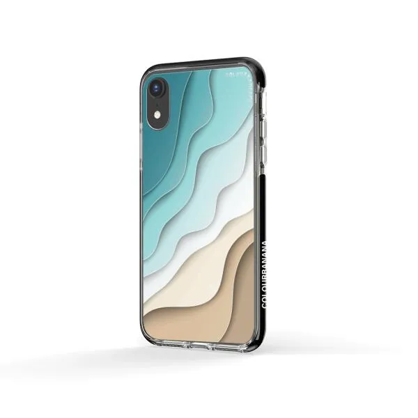 iPhone Case - Abstract Blue Sea And Beach