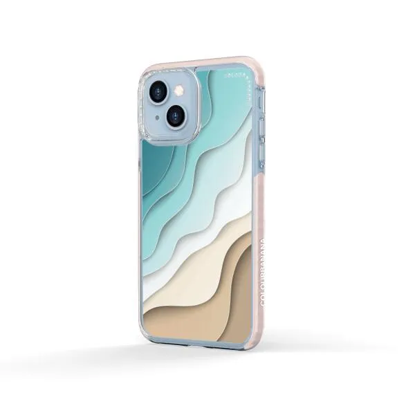 iPhone Case - Abstract Blue Sea And Beach
