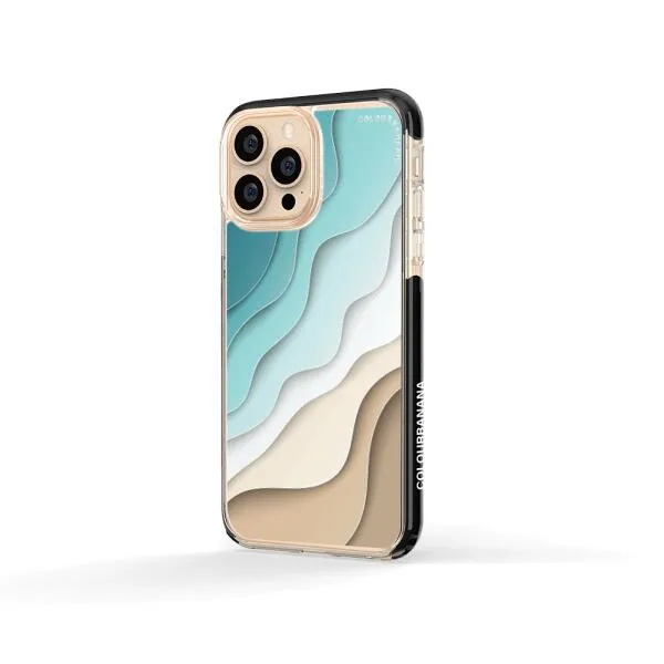 iPhone Case - Abstract Blue Sea And Beach