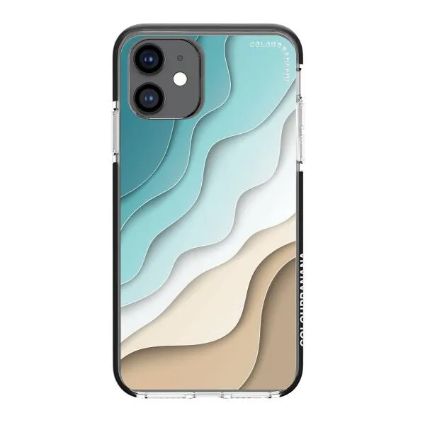 iPhone Case - Abstract Blue Sea And Beach