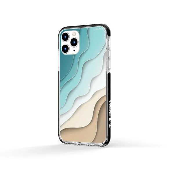 iPhone Case - Abstract Blue Sea And Beach