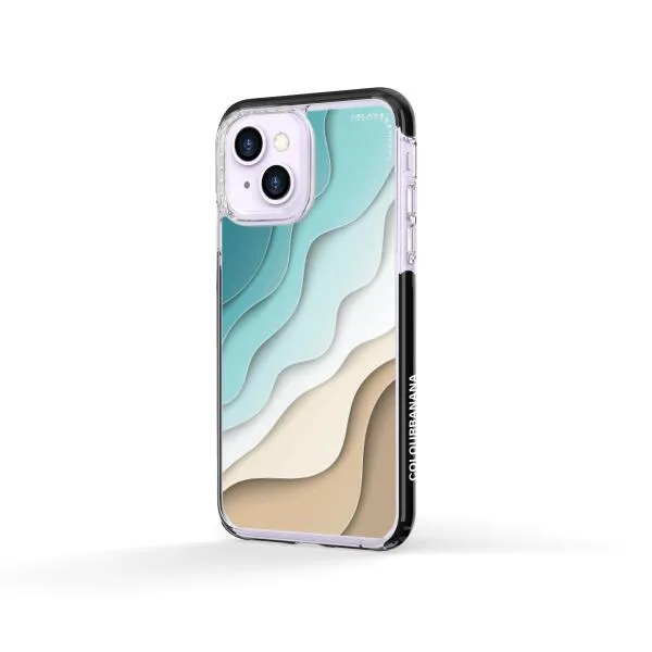 iPhone Case - Abstract Blue Sea And Beach