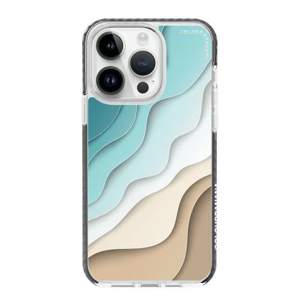 iPhone Case - Abstract Blue Sea And Beach