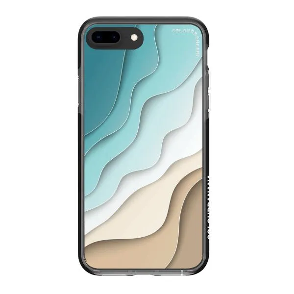 iPhone Case - Abstract Blue Sea And Beach