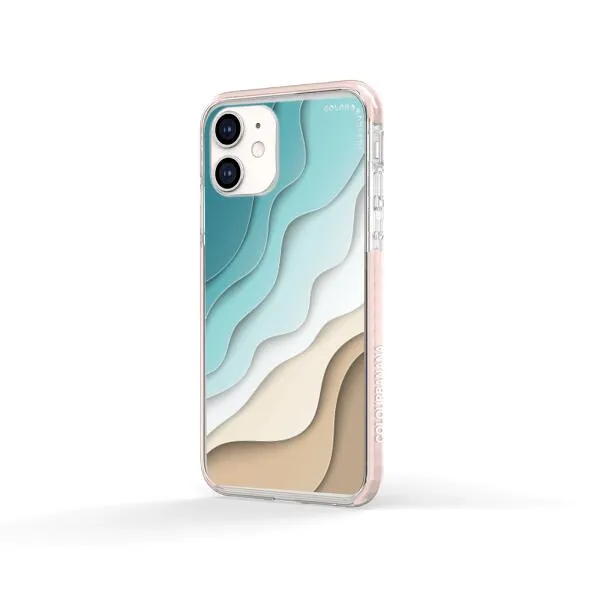 iPhone Case - Abstract Blue Sea And Beach