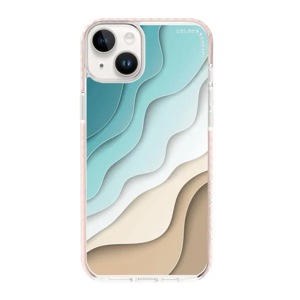 iPhone Case - Abstract Blue Sea And Beach