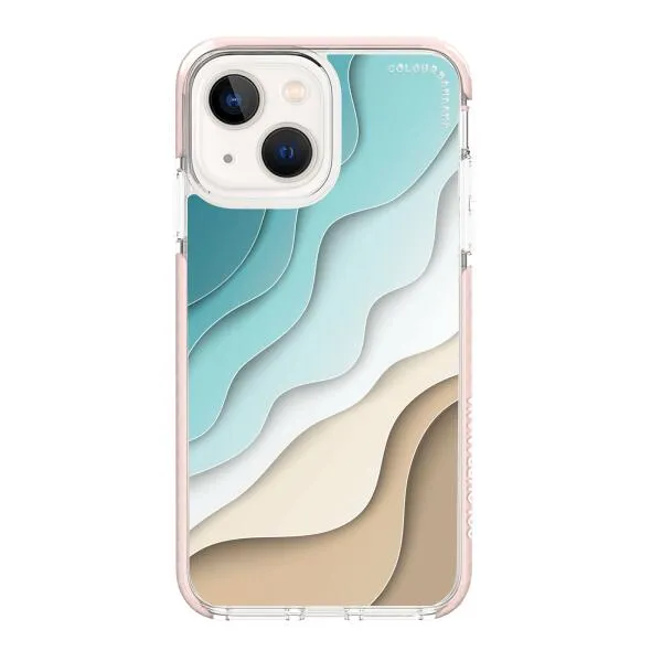 iPhone Case - Abstract Blue Sea And Beach