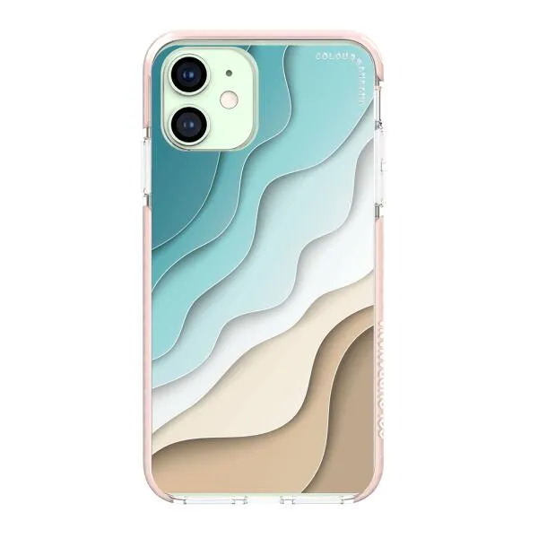 iPhone Case - Abstract Blue Sea And Beach