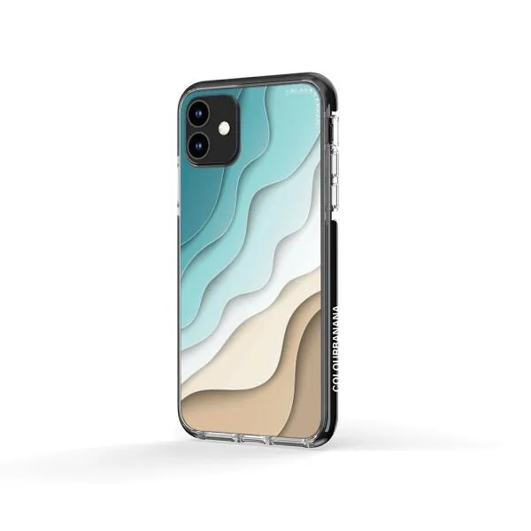 iPhone Case - Abstract Blue Sea And Beach