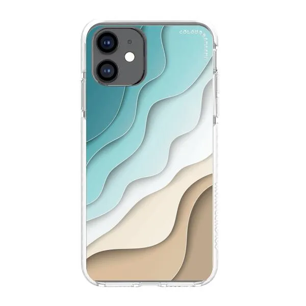 iPhone Case - Abstract Blue Sea And Beach