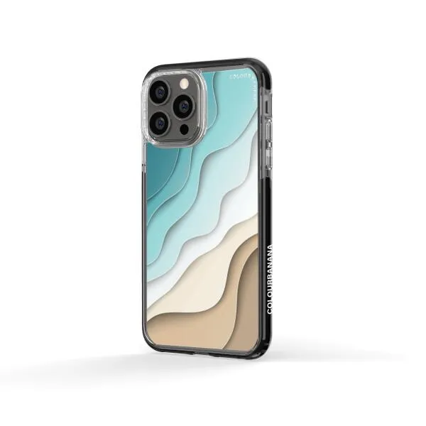 iPhone Case - Abstract Blue Sea And Beach