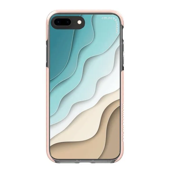 iPhone Case - Abstract Blue Sea And Beach