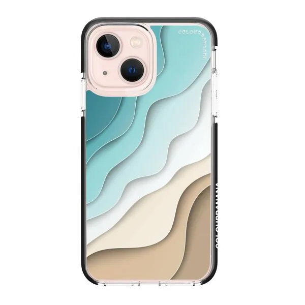 iPhone Case - Abstract Blue Sea And Beach