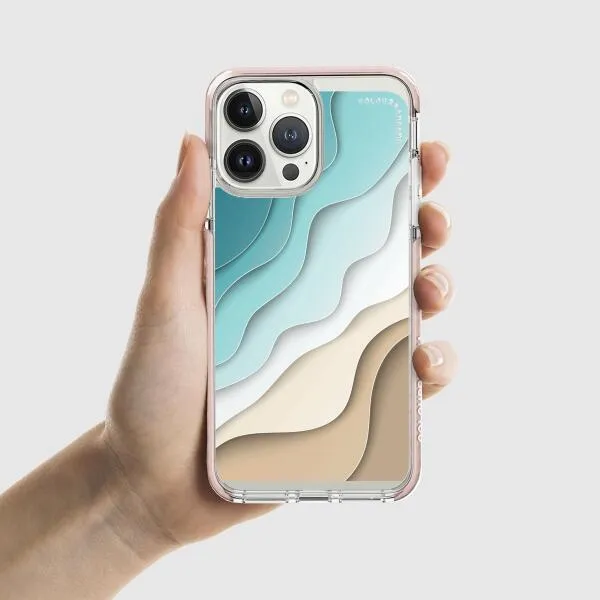 iPhone Case - Abstract Blue Sea And Beach
