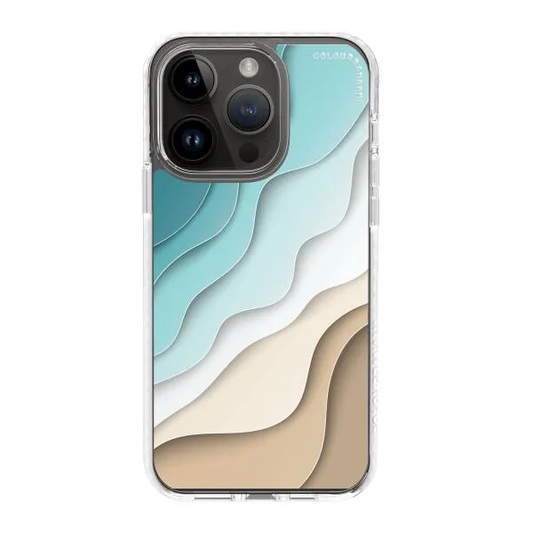 iPhone Case - Abstract Blue Sea And Beach