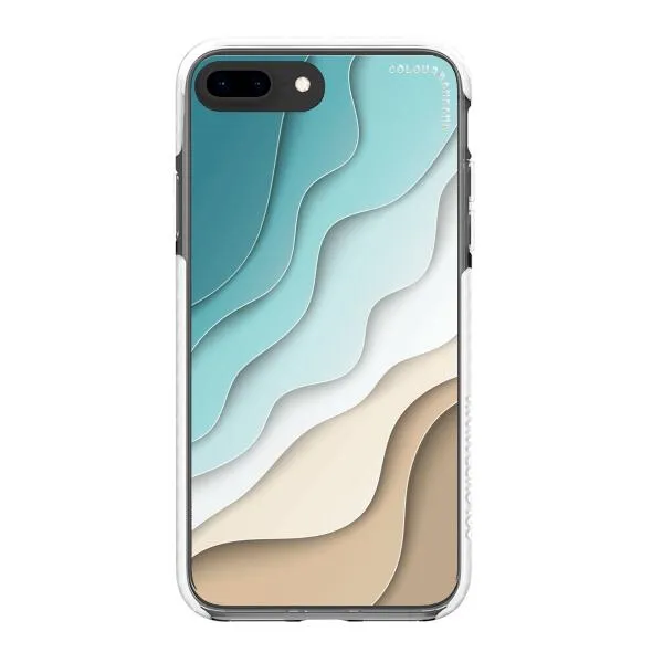iPhone Case - Abstract Blue Sea And Beach