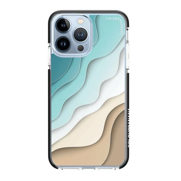 iPhone Case - Abstract Blue Sea And Beach