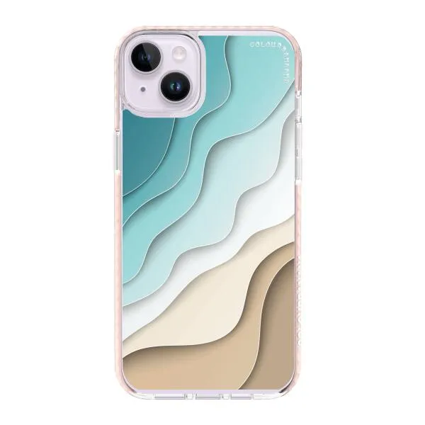 iPhone Case - Abstract Blue Sea And Beach