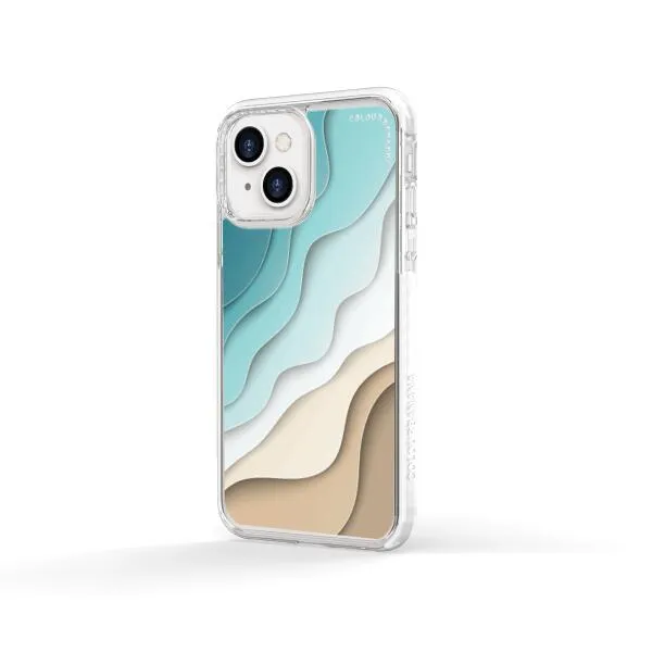 iPhone Case - Abstract Blue Sea And Beach