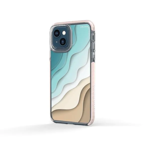 iPhone Case - Abstract Blue Sea And Beach