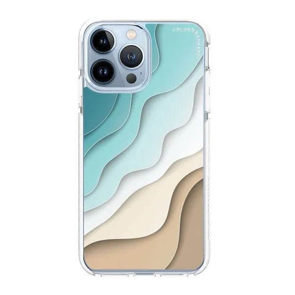 iPhone Case - Abstract Blue Sea And Beach