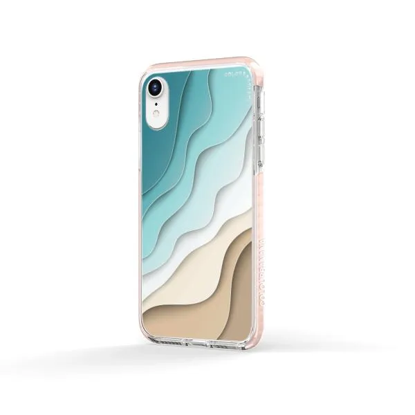 iPhone Case - Abstract Blue Sea And Beach