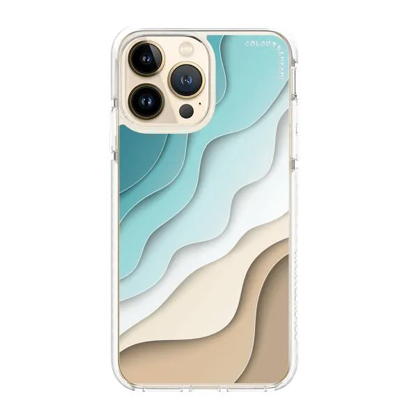 iPhone Case - Abstract Blue Sea And Beach