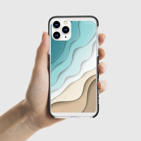 iPhone Case - Abstract Blue Sea And Beach