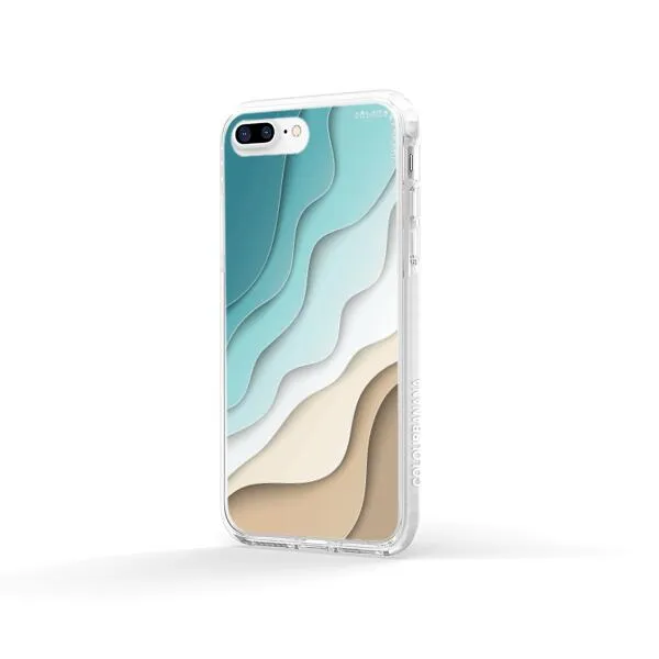 iPhone Case - Abstract Blue Sea And Beach