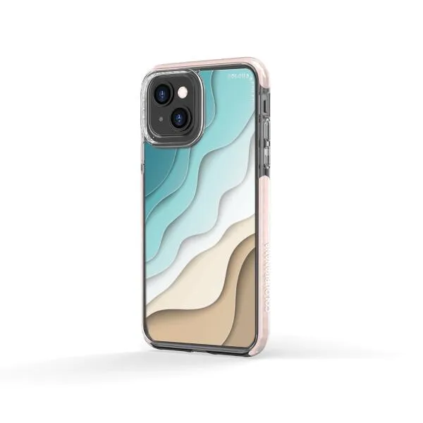 iPhone Case - Abstract Blue Sea And Beach