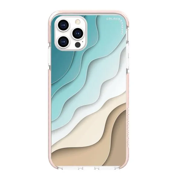 iPhone Case - Abstract Blue Sea And Beach