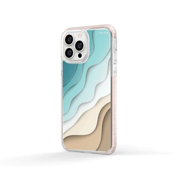 iPhone Case - Abstract Blue Sea And Beach
