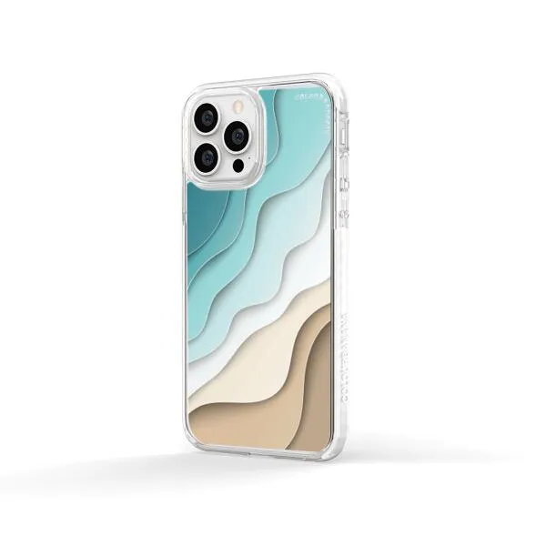 iPhone Case - Abstract Blue Sea And Beach