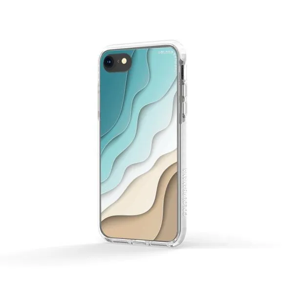 iPhone Case - Abstract Blue Sea And Beach