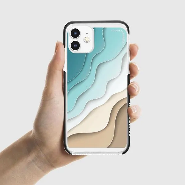 iPhone Case - Abstract Blue Sea And Beach