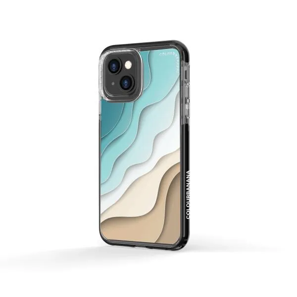 iPhone Case - Abstract Blue Sea And Beach