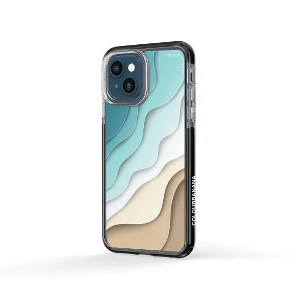 iPhone Case - Abstract Blue Sea And Beach