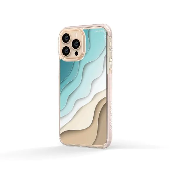 iPhone Case - Abstract Blue Sea And Beach