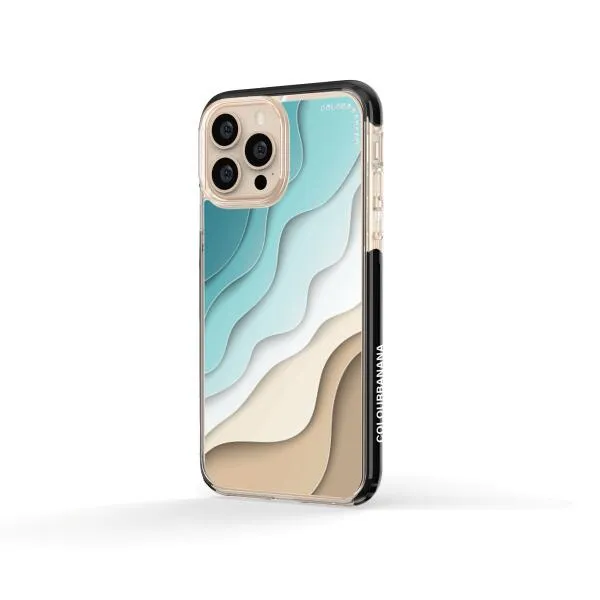iPhone Case - Abstract Blue Sea And Beach